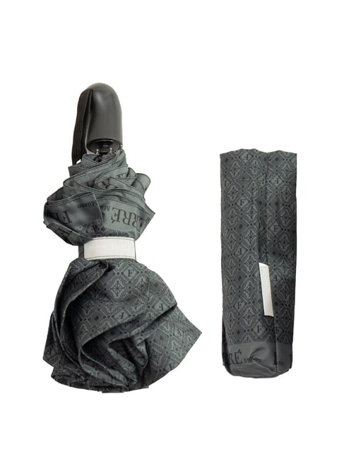 FERRÈ MINI Windproof Folding Umbrella grey tie 01 - Umbrellas