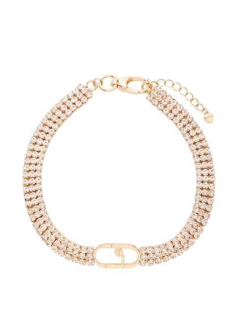 LIUJO CRYSTAL LIGHTS Necklace with zirconia gold - Necklaces