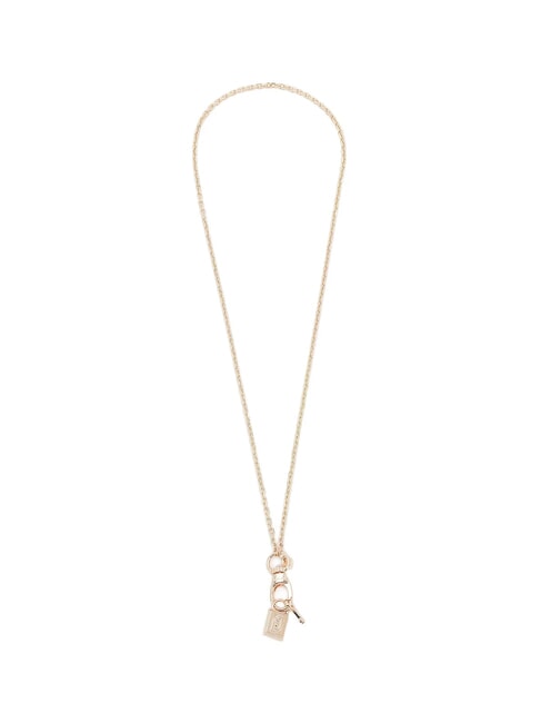 LIUJO KEYLOCK Necklace gold - Necklaces