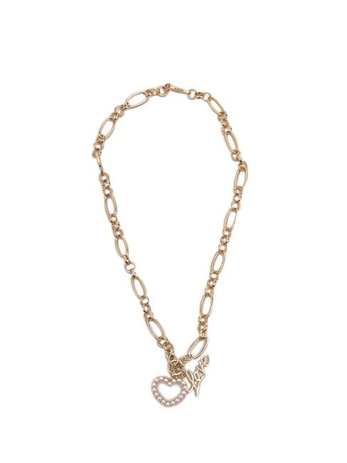 LIUJO PEARL LOVE Necklace gold - Necklaces