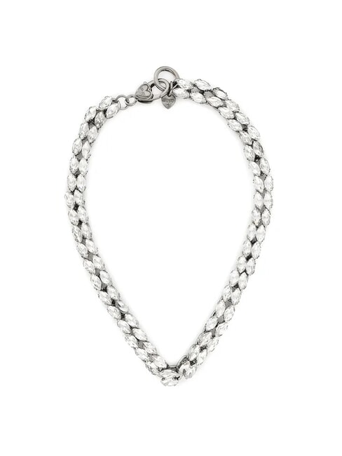 LIUJO CRYSTAL LIGHTS Necklace silver - Necklaces