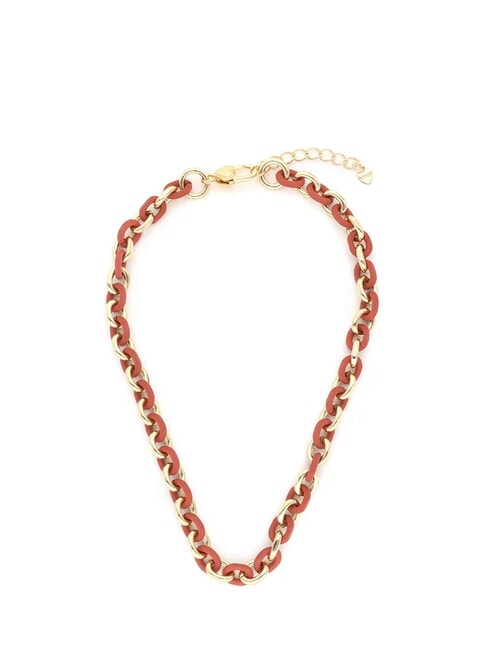 LIUJO ENAMEL Necklace gold - Necklaces