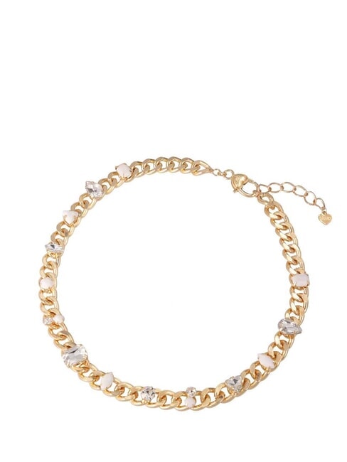 LIUJO ZIRCONI Necklace gold - Necklaces