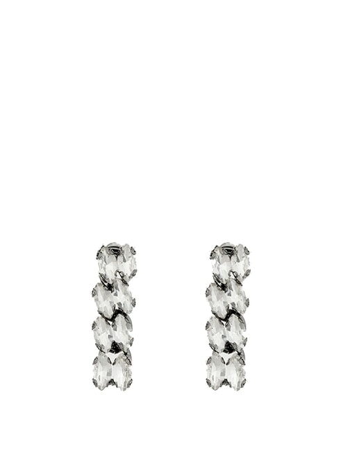LIUJO CRYSTAL Earrings silver - Earrings