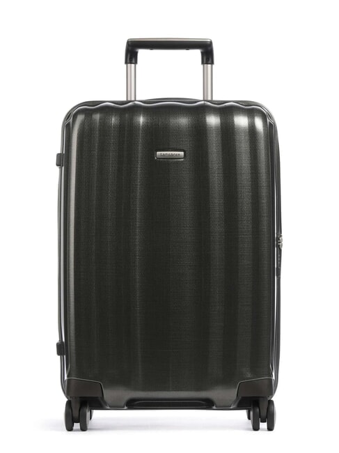 SAMSONITE Trolley LITE-CUBE line, medium size, ultralight Dark Olive - Rigid Trolley Cases