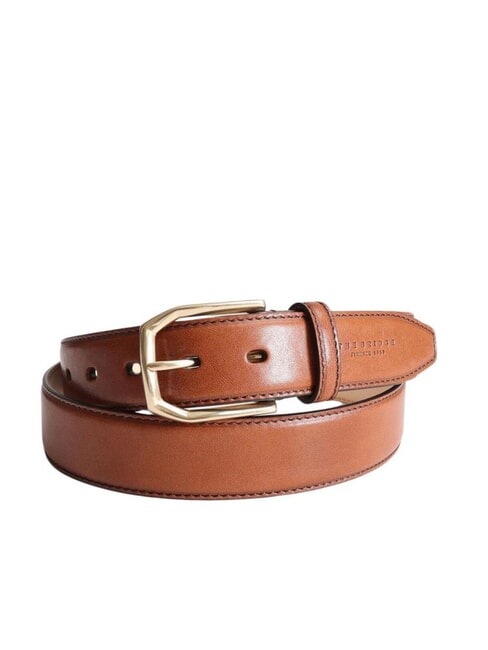 THE BRIDGE BRUNELLESCHI  Leather belt BROWN - Belts