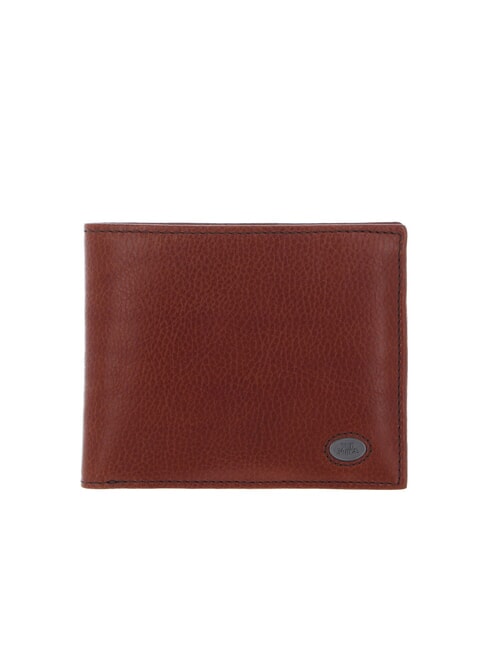 THE BRIDGE FABIO Leather wallet Brown / Ruthenium - Men’s Wallets