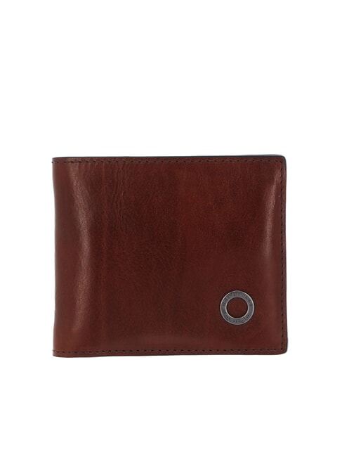 THE BRIDGE BIAGIO Leather card holder brown 14/ruthenium palladium - Men’s Wallets