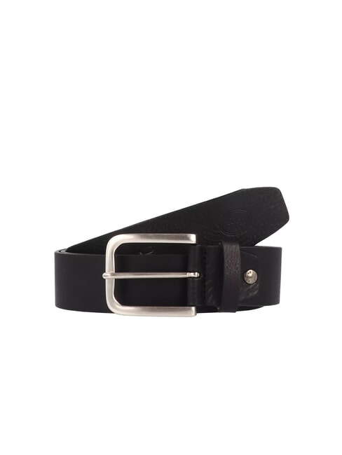 THE BRIDGE BRUNELLESCHI Shortenable leather belt Black - Belts