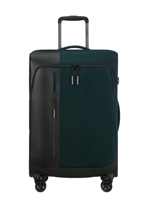 SAMSONITE BIZ2GO TRVL Medium Expandable Trolley deep blue - Semi-rigid Trolley Cases