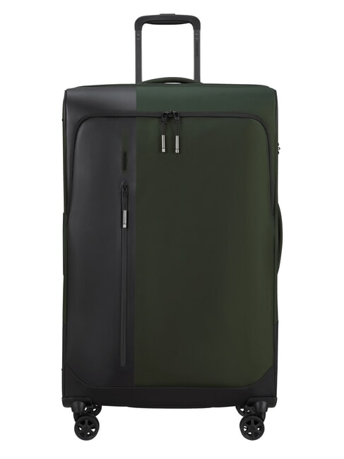 SAMSONITE BIZ2GO TRVL Large Trolley earth green - Semi-rigid Trolley Cases