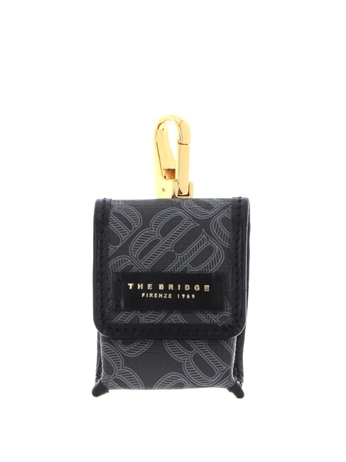 THE BRIDGE ANNA Airpods holder with keychain Black Gold - Key holders