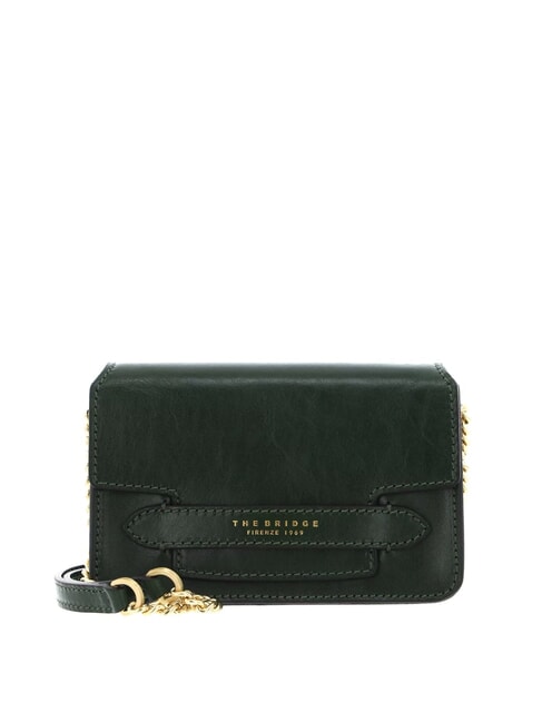 THE BRIDGE LUCREZIA Shoulder/Crossbody Mini Bag english green abb. gold - Women’s Bags