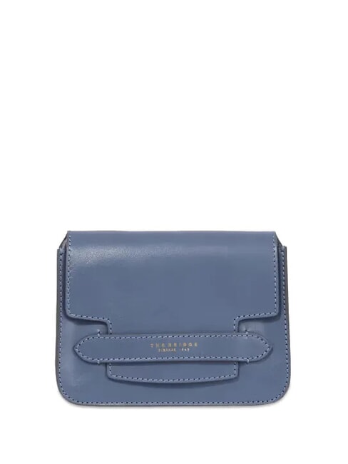 THE BRIDGE LUCREZIA Shoulder mini bag cerulean with gold abb - Women’s Bags