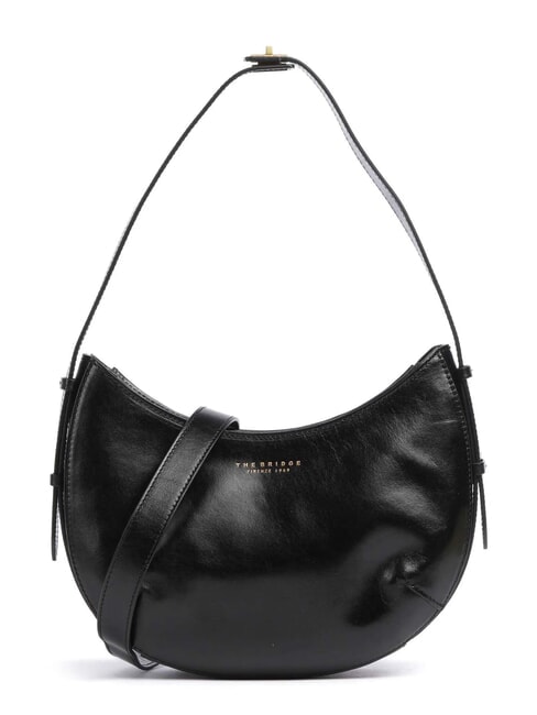 THE BRIDGE FEDERICA Double portability sack bag Black Gold - Women’s Bags