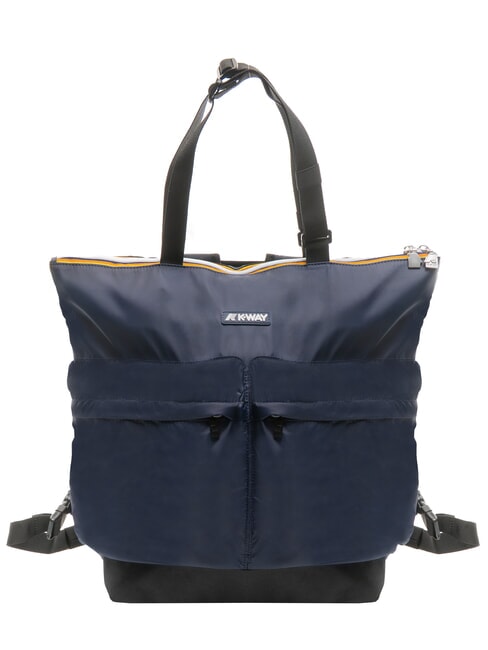 KWAY NOAM Nylon Backpack / Shopping Bag blue depth - Women’s Bags