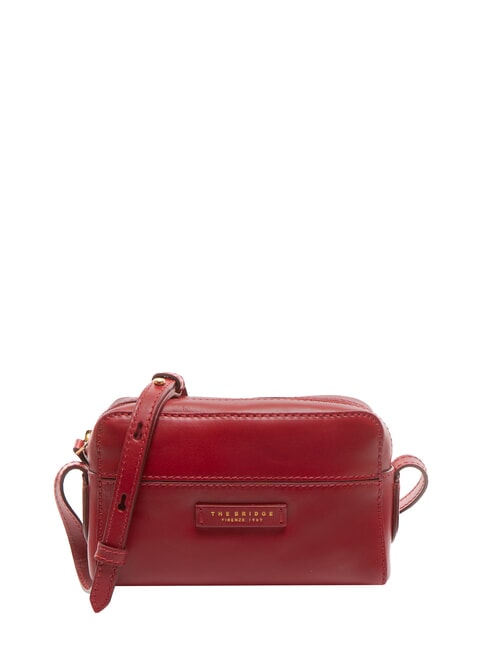 THE BRIDGE ELETTRA  Mini Shoulder Bag berry abb. gold - Women’s Bags