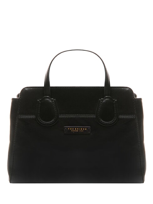 THE BRIDGE ELETTRA Handbag, with shoulder strap Black Gold - Women’s Bags