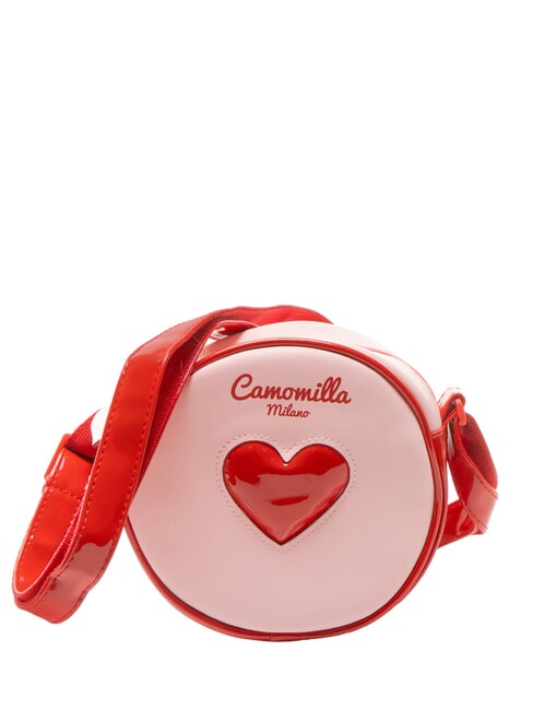 CAMOMILLA PAINTED HEART Micro shoulder bag LOLLIPOP PINK - Kids bags and accessories