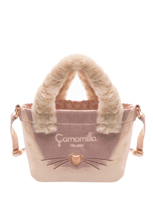 CAMOMILLA RABBITUDE CAT Mini Hand Bag, with shoulder strap pink - Kids bags and accessories