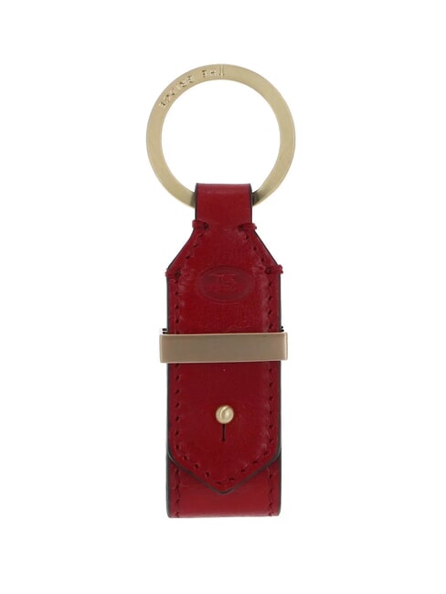 THE BRIDGE DUCCIO Leather charm keychain flamenco abb. gold - Key holders