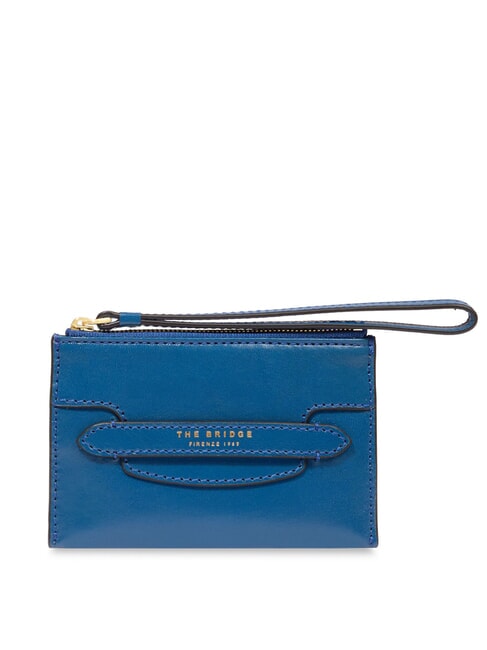 THE BRIDGE LUCREZIA  Leather pouch jeans gold clothing - Women’s Bags