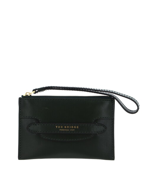 THE BRIDGE LUCREZIA  Leather pouch gold colored malachite - Women’s Bags