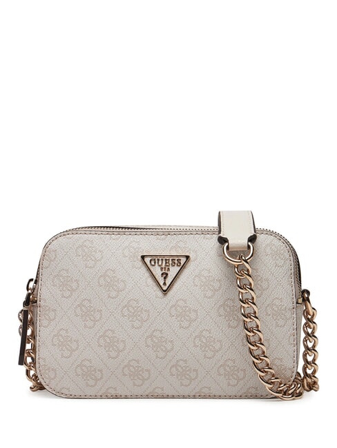 GUESS NOELLE Camera case shoulder bag bone logo - Women’s Bags