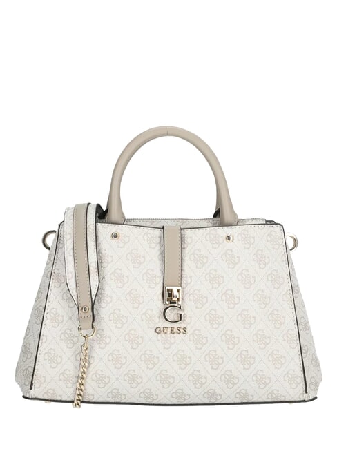 GUESS ZAMIRA Handbag, with shoulder strap dark taupe logo - Women’s Bags