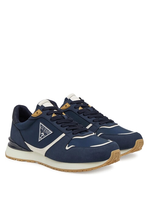 GUESS ISLAND Sneakers blue white beige - Women’s shoes