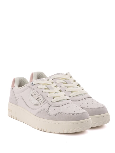 COLMAR AUSTIN LOOK Sneakers white/blush pink - Women’s shoes