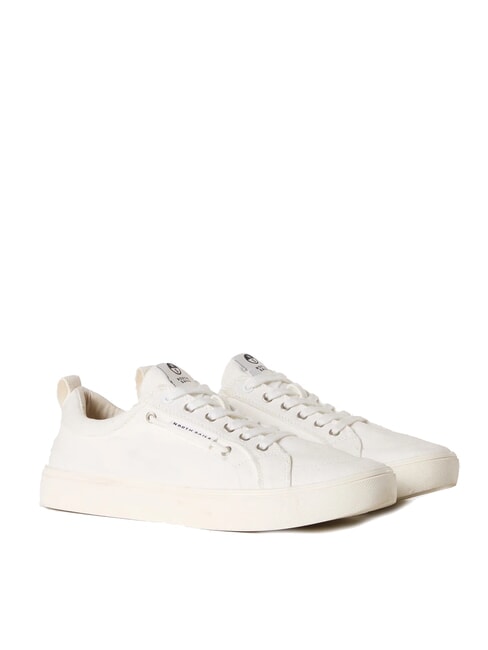 NORTH SAILS REEF CHROME Sneakers in recycled fabric white - Men’s shoes