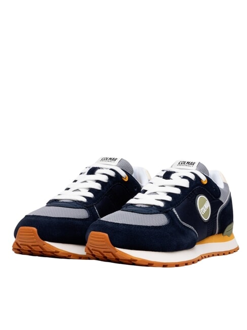 COLMAR TRAVIS BOOST Sneakers navy/gray/sgreen - Men’s shoes