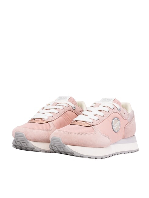 COLMAR TRAVIS AUTHENTIC Sneakers blush pink/silver - Unisex shoes