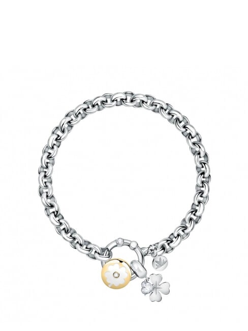 MORELLATO DROPS Bracelet with enamel charm STEEL - Bracelets