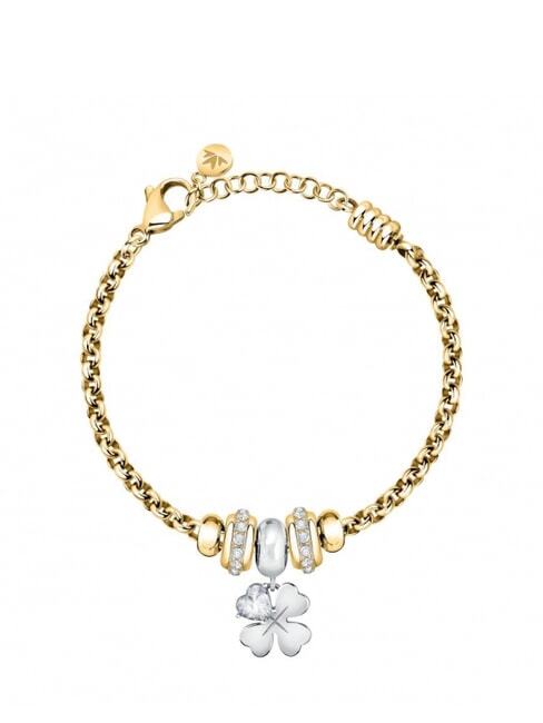 MORELLATO DROPS  Steel bracelet with crystals gold - Bracelets