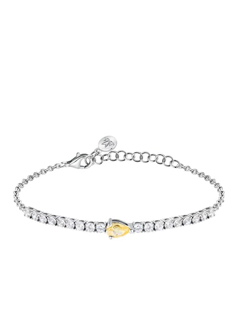 MORELLATO TESORI  Silver bracelet with zirconia STEEL - Bracelets