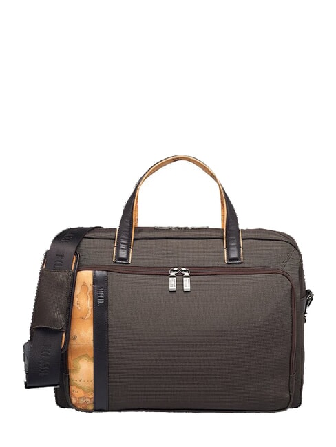 ALVIERO MARTINI PRIMA CLASSE BUSINESS 14" laptop briefcase dark - Work Briefcases