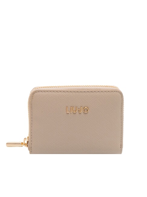 LIUJO CALIWEN Small zip around wallet NEUTRAL - Women’s Wallets