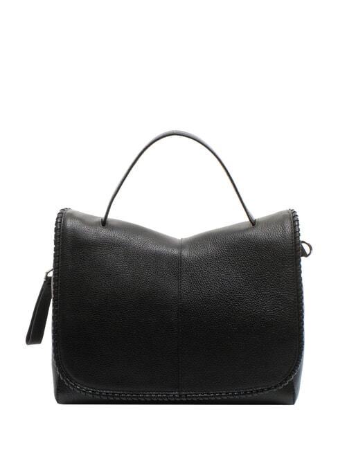 TOSCA BLU DALILA Leather briefcase bag with shoulder strap Black - Women’s Bags