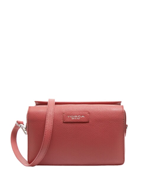 TOSCA BLU MARCELLA Rectangular leather bag CORAL - Women’s Bags