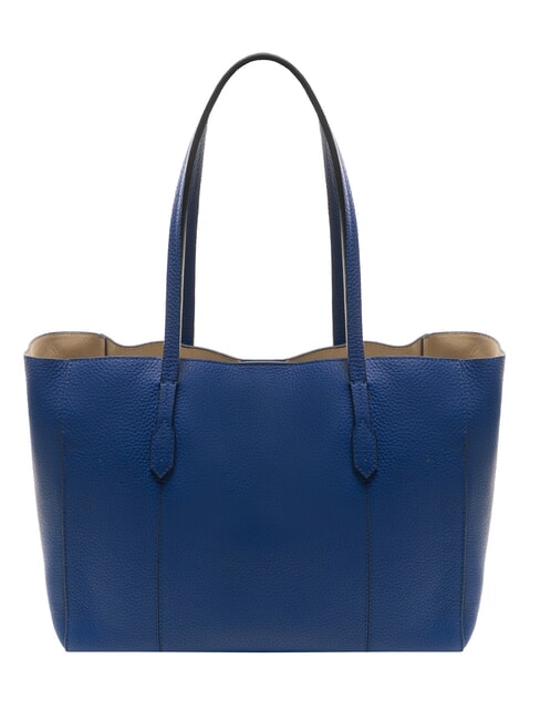 TOSCA BLU DILETTA Leather shopping bag with pouch blue - Women’s Bags