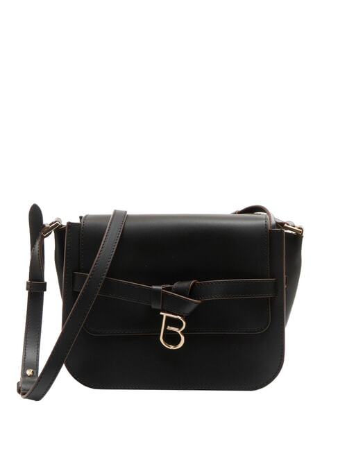 TOSCA BLU AMELIA Leather shoulder bag with charm Black - Women’s Bags