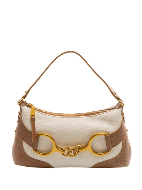 TOSCA BLU CECILIA Canvas shoulder bag with shoulder strap LEATHER - Women’s Bags