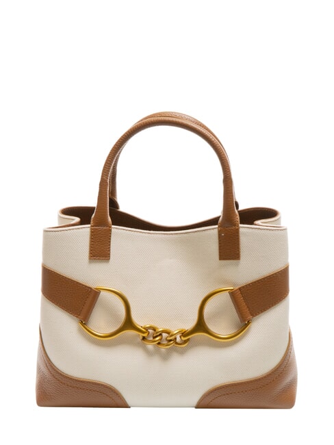 TOSCA BLU CECILIA Canvas handbag with shoulder strap LEATHER - Women’s Bags