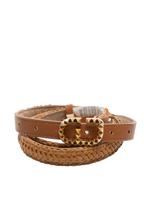 GAUDÌ DELIA Shortenable belt tan - Belts