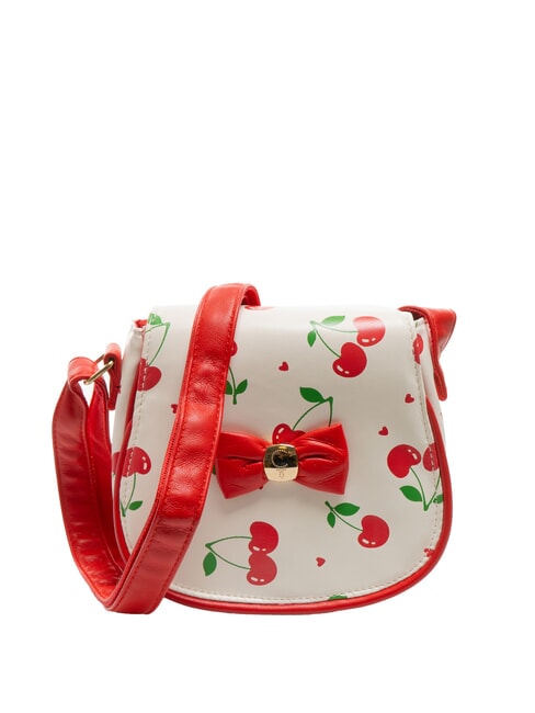 CAMOMILLA CHERRY Mini shoulder bag with flap white - Kids bags and accessories