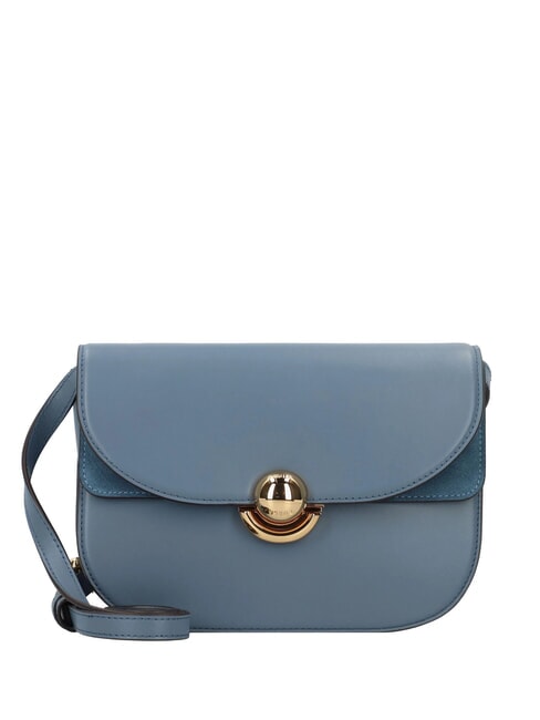FURLA SFERA Leather bag with shoulder flap denim - Women’s Bags