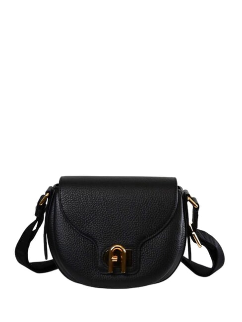 FURLA LOTUS  Mini Shoulder Bag black + black tones - Women’s Bags
