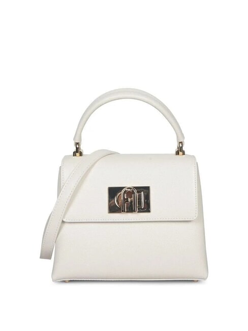 FURLA 1927 Handbag, with shoulder strap, in leather PANNA - Women’s Bags